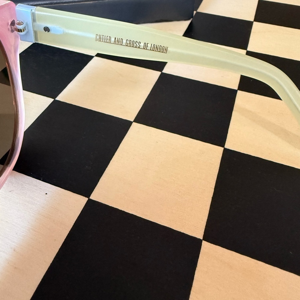 Cutler and Gross Pink framed Sunglasses - Picture 8 of 11